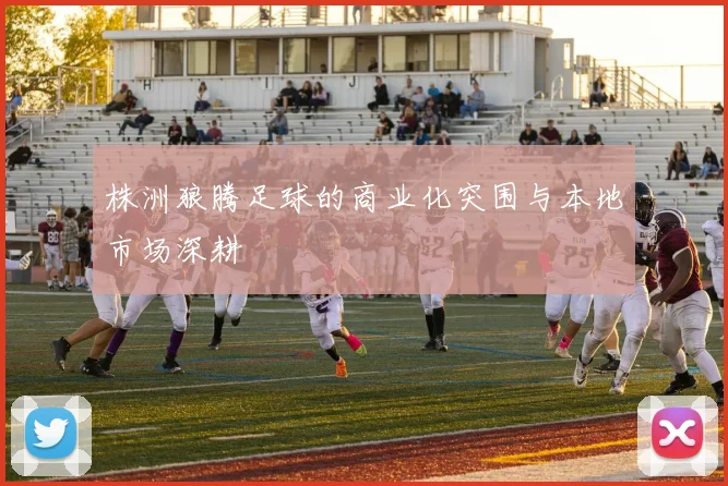 株洲狼腾足球的商业化突围与本地市场深耕